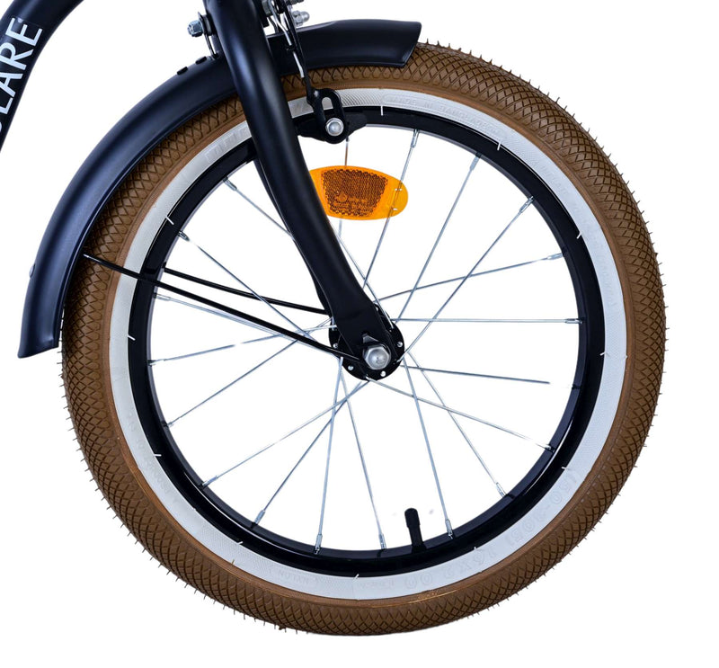 Load image into Gallery viewer, Volare black cruiser kinderfiets - jongens - 16 inch - zwart