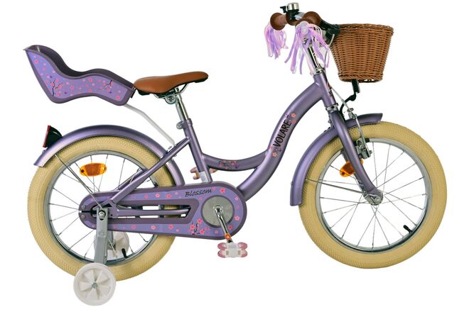 Load image into Gallery viewer, Volare blossom kinderfiets - meisjes - 16 inch - paars