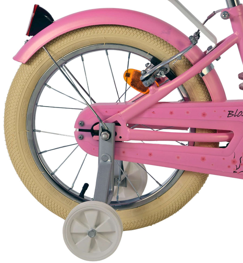 Laden Sie das Bild in Galerie -Viewer, Volare blossom kinderfiets - meisjes - 16 inch - roze - twee handremmen