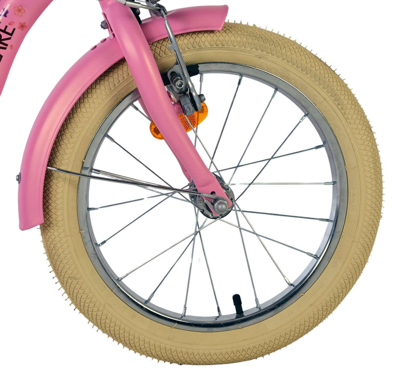 Chargez l'image dans la visionneuse de la galerie, Volare blossom kinderfiets - meisjes - 16 inch - roze - twee handremmen