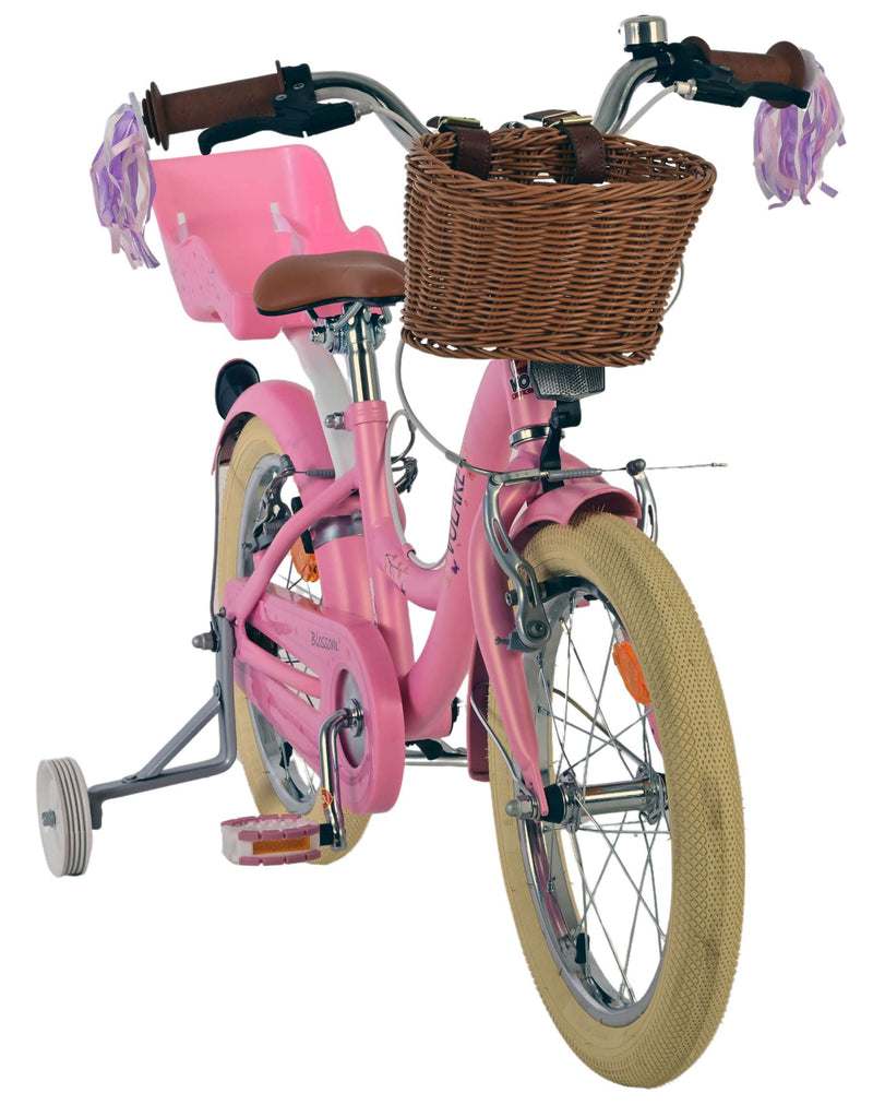 Laden Sie das Bild in Galerie -Viewer, Volare blossom kinderfiets - meisjes - 16 inch - roze - twee handremmen