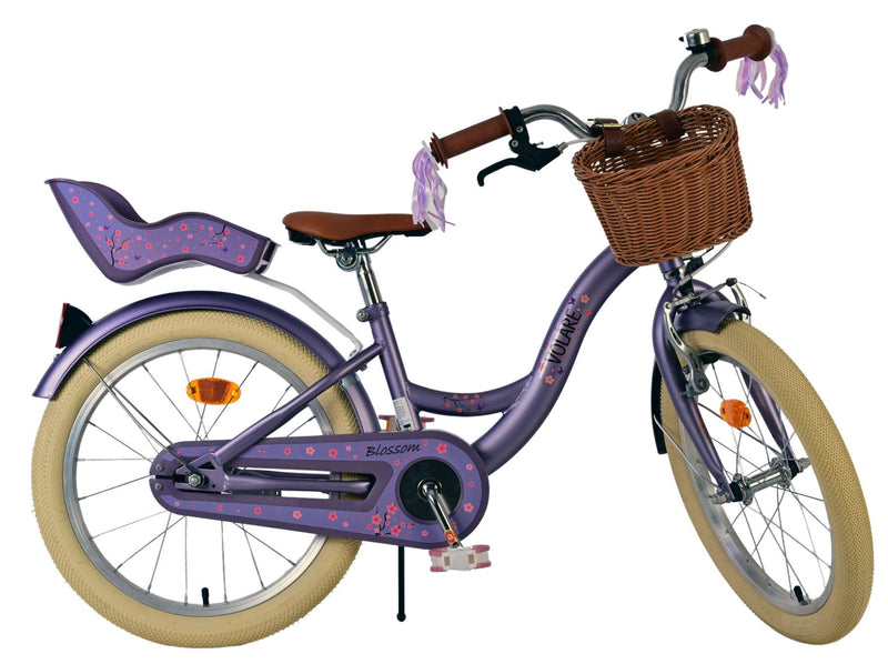ギャラリービューアに画像をロードする, Volare blossom kinderfiets - meisjes - 18 inch - paars