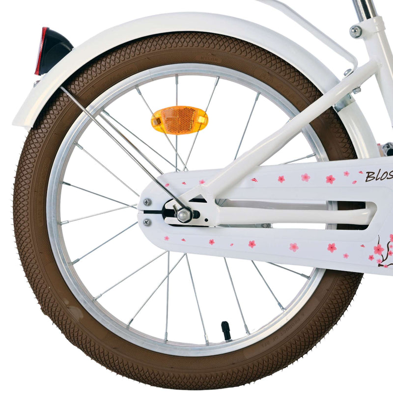Chargez l'image dans la visionneuse de la galerie, Volare blossom kinderfiets - meisjes - 18 inch - wit