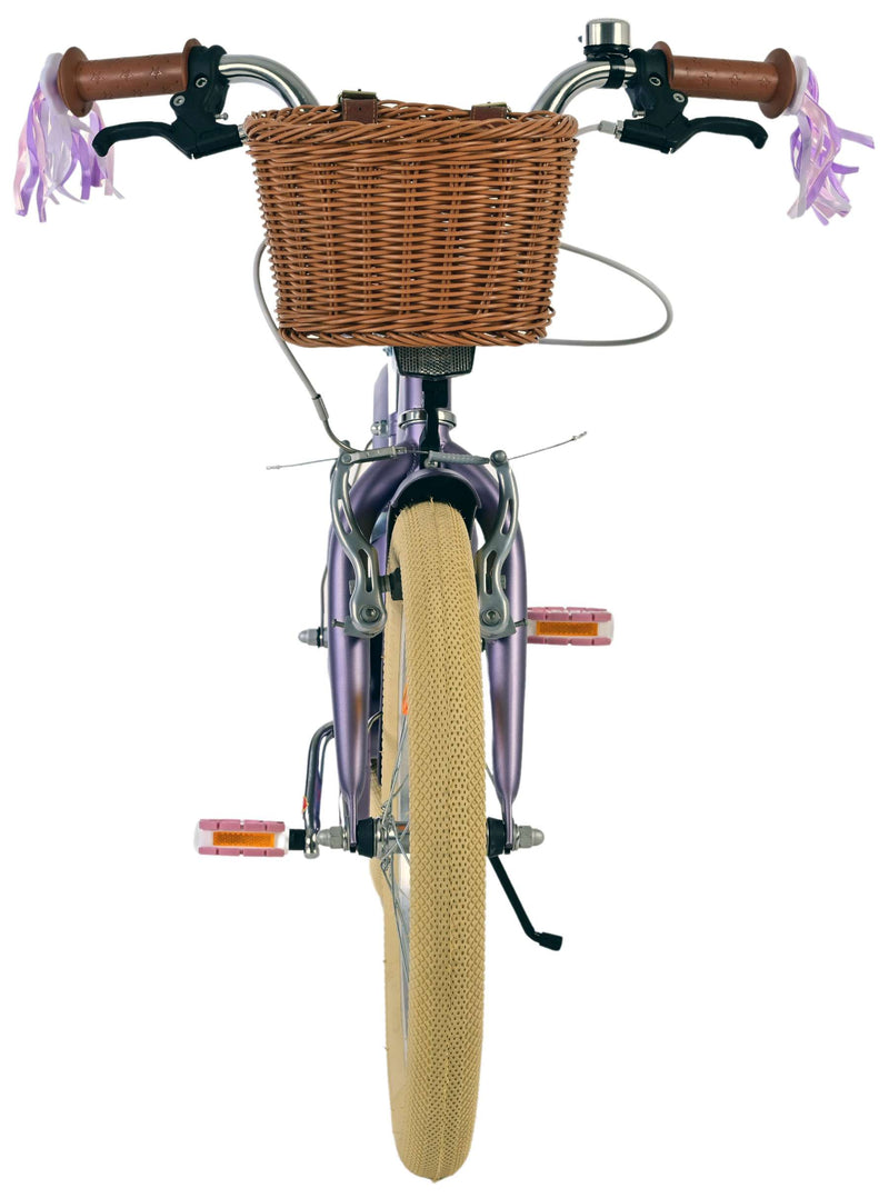 Load image into Gallery viewer, Volare blossom kinderfiets - meisjes - 18 inch - paars - twee handremmen