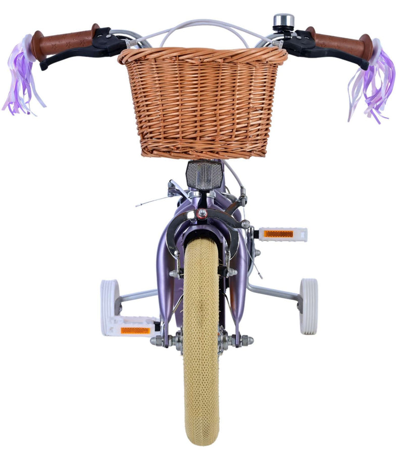 Load image into Gallery viewer, Volare blossom kinderfiets - meisjes - 12 inch - paars - twee handremmen