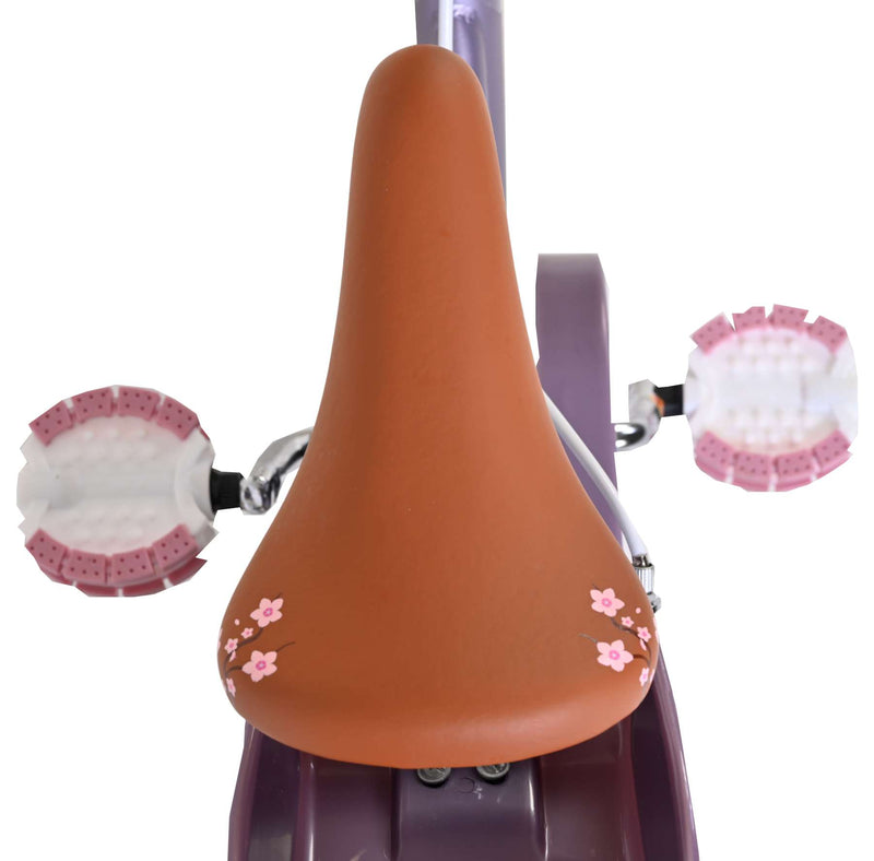 Load image into Gallery viewer, Volare blossom kinderfiets - meisjes - 14 inch - paars - twee handremmen
