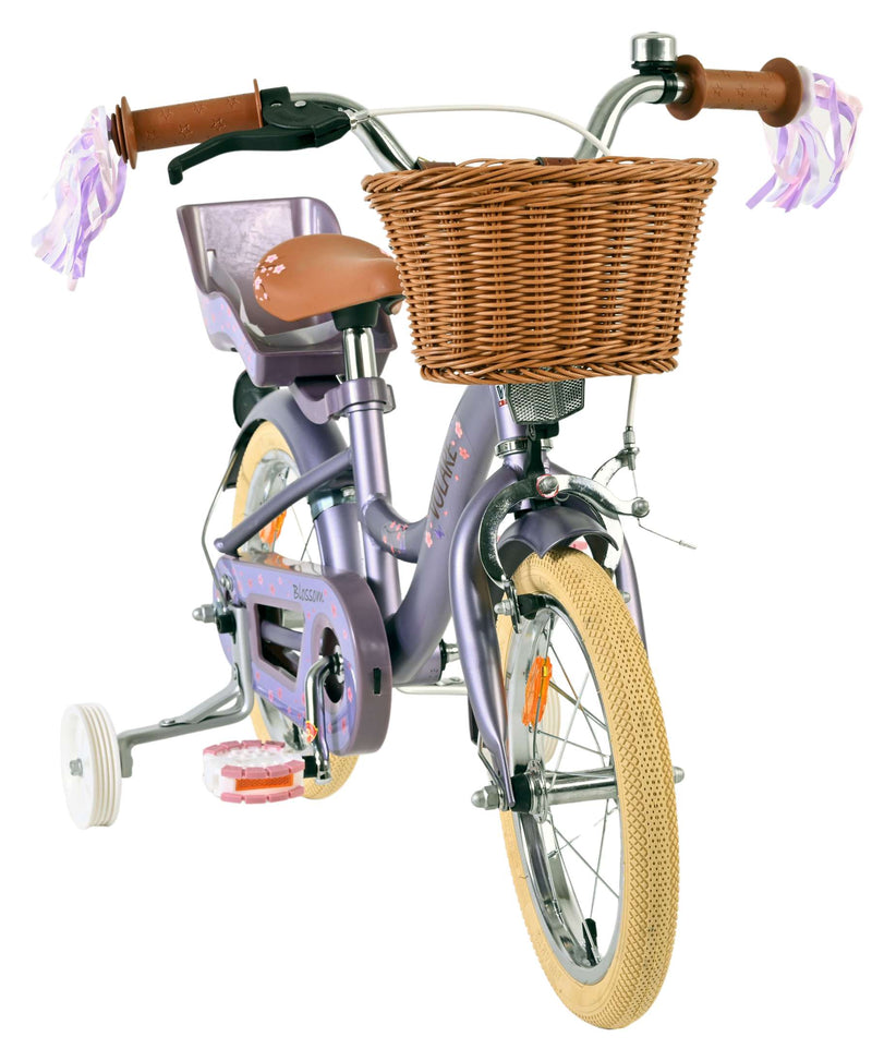 Afbeelding laden in galerijviewer, Volare blossom kinderfiets - meisjes - 14 inch - paars