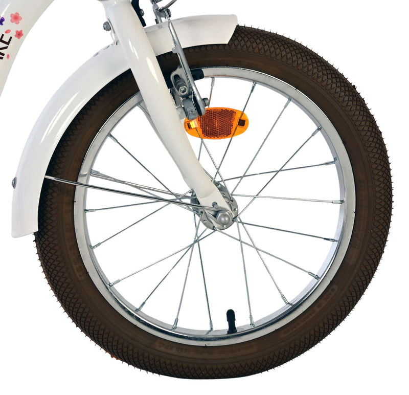 Cargue la imagen en el visor de la galería, Volare blossom kinderfiets - meisjes - 16 inch - wit