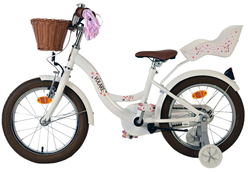 Load image into Gallery viewer, Volare blossom kinderfiets - meisjes - 16 inch - wit