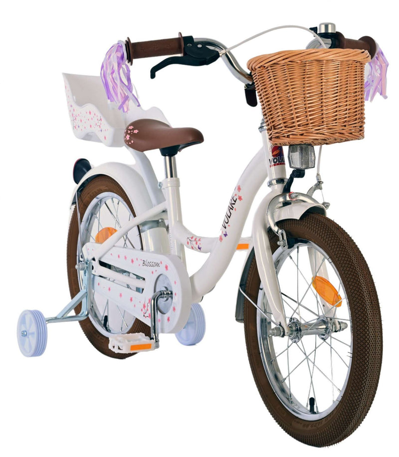 Load image into Gallery viewer, Volare blossom kinderfiets - meisjes - 16 inch - wit