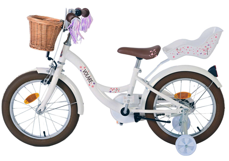 Load image into Gallery viewer, Volare blossom kinderfiets - meisjes - 16 inch - wit