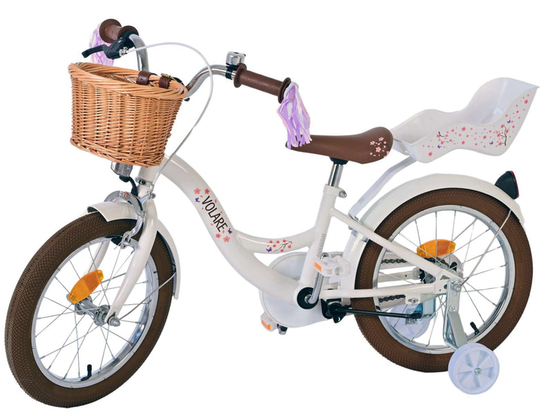 Load image into Gallery viewer, Volare blossom kinderfiets - meisjes - 16 inch - wit