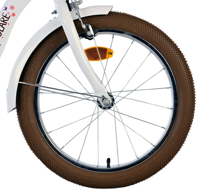 Load image into Gallery viewer, Volare Blossom Kinderfiets Meisjes 18 inch Wit