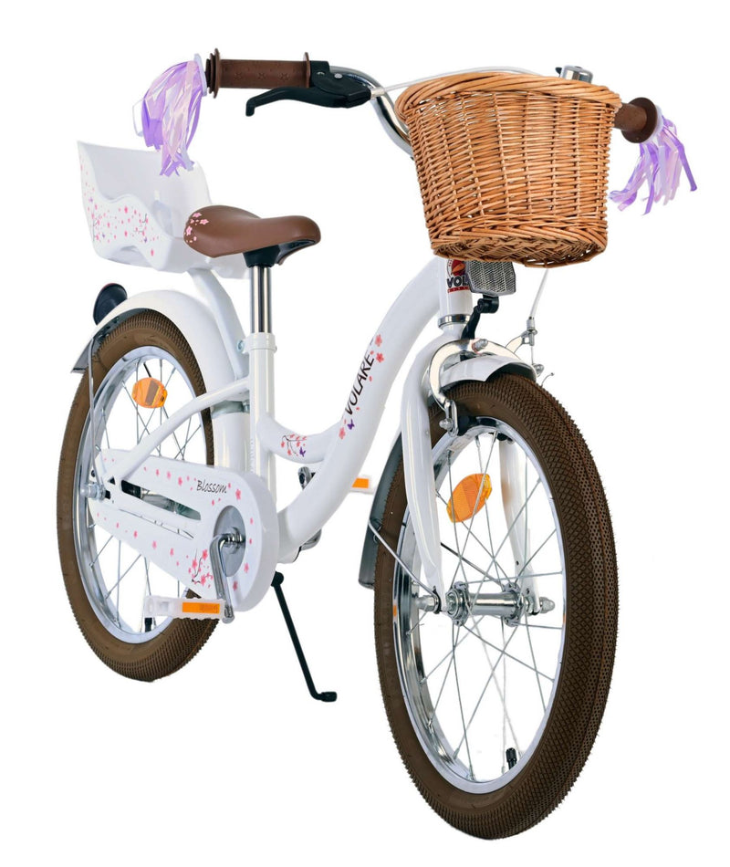 Load image into Gallery viewer, Volare Blossom Kinderfiets Meisjes 18 inch Wit