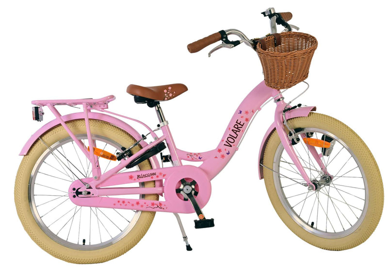 Chargez l'image dans la visionneuse de la galerie, Volare blossom kinderfiets - meisjes - 20 inch - roze - twee handremmen