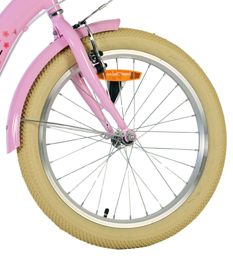 ギャラリービューアに画像をロードする, Volare blossom kinderfiets - meisjes - 20 inch - roze - twee handremmen