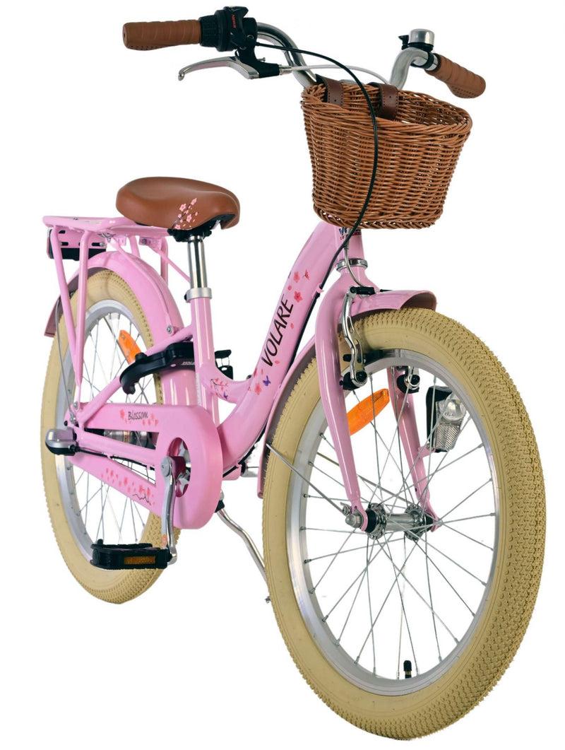 Afbeelding laden in galerijviewer, Volare blossom kinderfiets - meisjes - 20 inch - roze - nexus 3