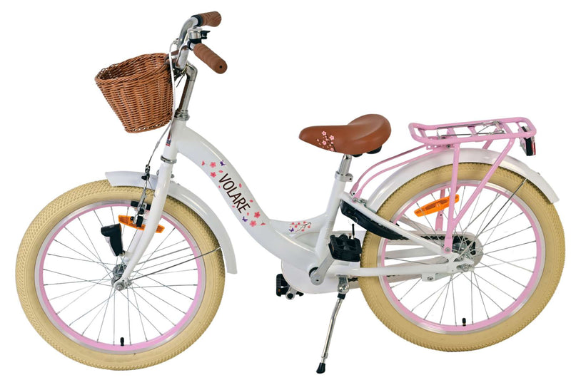 Laden Sie das Bild in Galerie -Viewer, Volare blossom kinderfiets - meisjes - 20 inch - wit