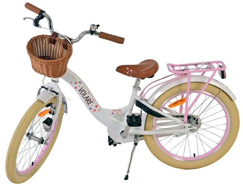 Laden Sie das Bild in Galerie -Viewer, Volare blossom kinderfiets - meisjes - 20 inch - wit