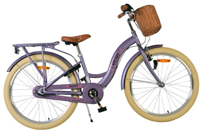 Load image into Gallery viewer, Volare blossom kinderfiets - meisjes - 24 inch - paars - 3 versnellingen