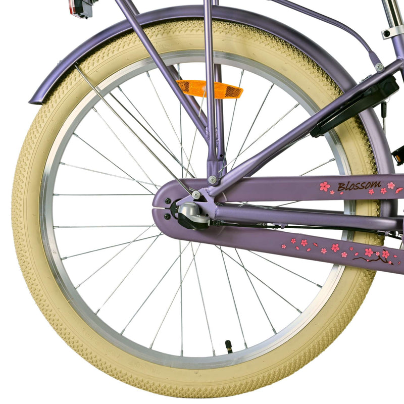 Load image into Gallery viewer, Volare blossom kinderfiets - meisjes - 24 inch - paars - 3 versnellingen