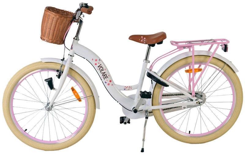Load image into Gallery viewer, Volare blossom kinderfiets - meisjes - 24 inch - wit - 3 versnellingen