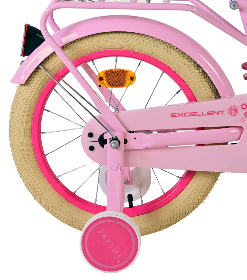 Load image into Gallery viewer, Volare excellent kinderfiets - meisjes - 16 inch - roze - 95% afgemonteerd