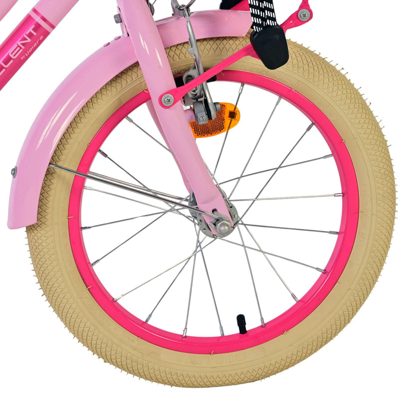 Load image into Gallery viewer, Volare excellent kinderfiets - meisjes - 16 inch - roze - 95% afgemonteerd
