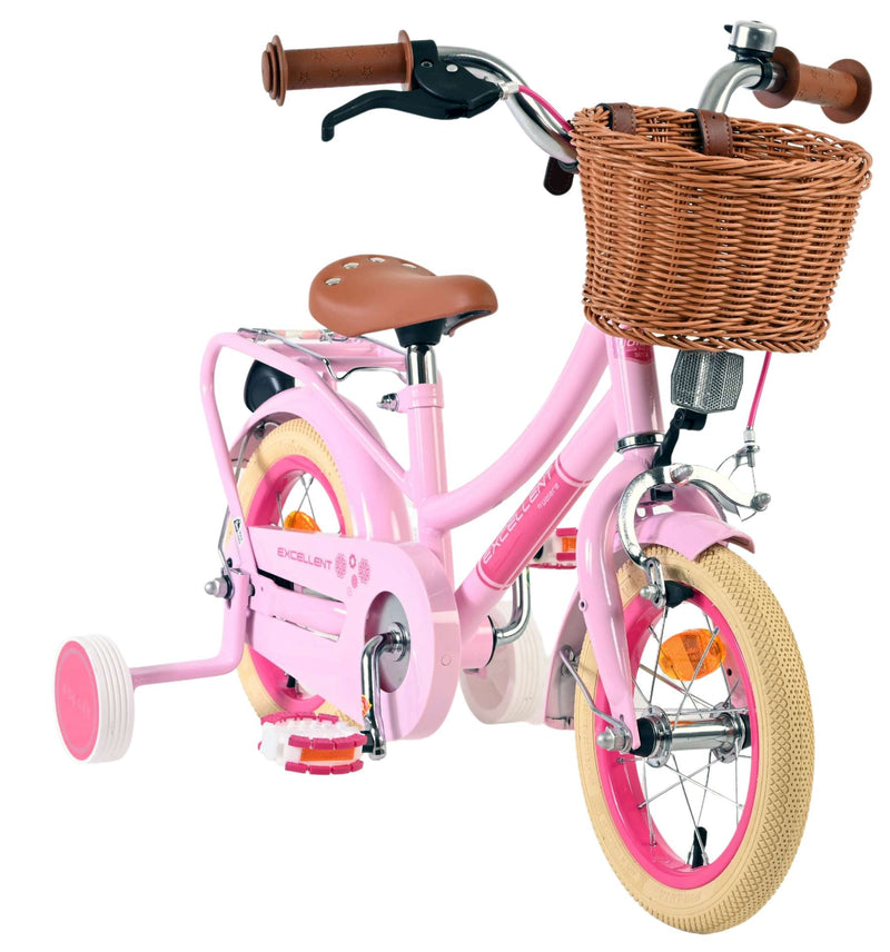 Afbeelding laden in galerijviewer, Volare excellent kinderfiets - meisjes - 12 inch - roze