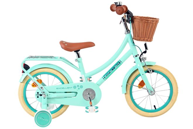 Cargue la imagen en el visor de la galería, Volare excellent kinderfiets - meisjes - 14 inch - groen