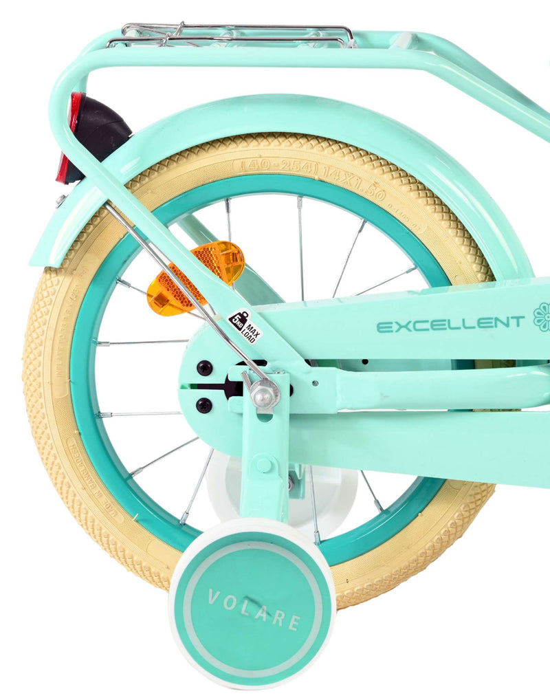 Cargue la imagen en el visor de la galería, Volare excellent kinderfiets - meisjes - 14 inch - groen