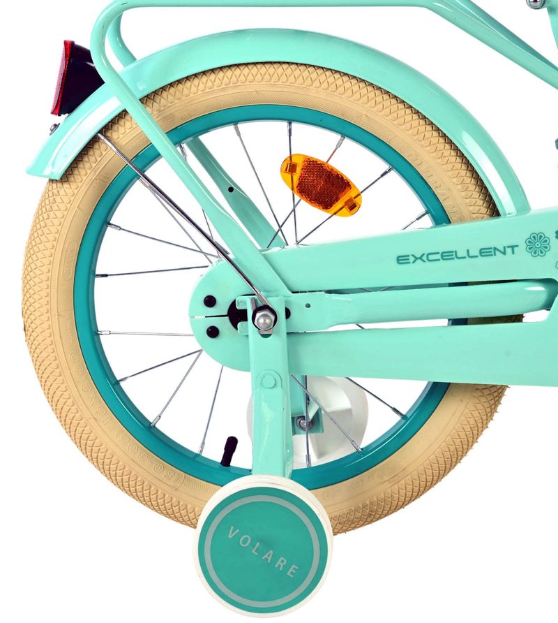 Load image into Gallery viewer, Volare excellent kinderfiets - meisjes - 16 inch - groen - 95% afgemonteerd