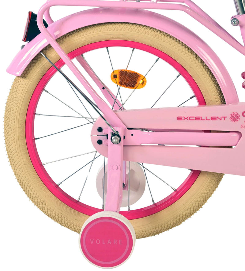 Load image into Gallery viewer, Volare excellent kinderfiets - meisjes -18 inch - roze