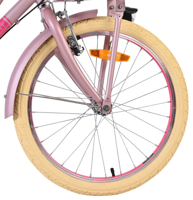 Chargez l'image dans la visionneuse de la galerie, Volare excellent kinderfiets - meisjes - 20 inch - mat roze - 3 versnellingen