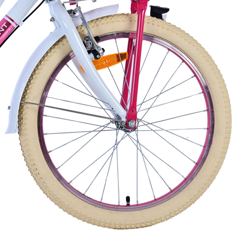 Load image into Gallery viewer, Volare Volare Kinderfiets Meisjes 20 inch Wit 3 versnellingen