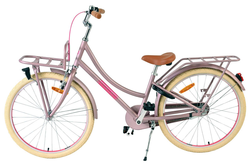 Afbeelding laden in galerijviewer, Volare excellent kinderfiets - meisjes - 24 inch - mat roze