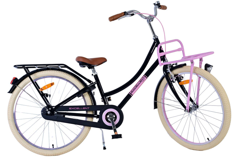 ギャラリービューアに画像をロードする, Volare Volare Kinderfiets Meisjes 24 inch Zwart
