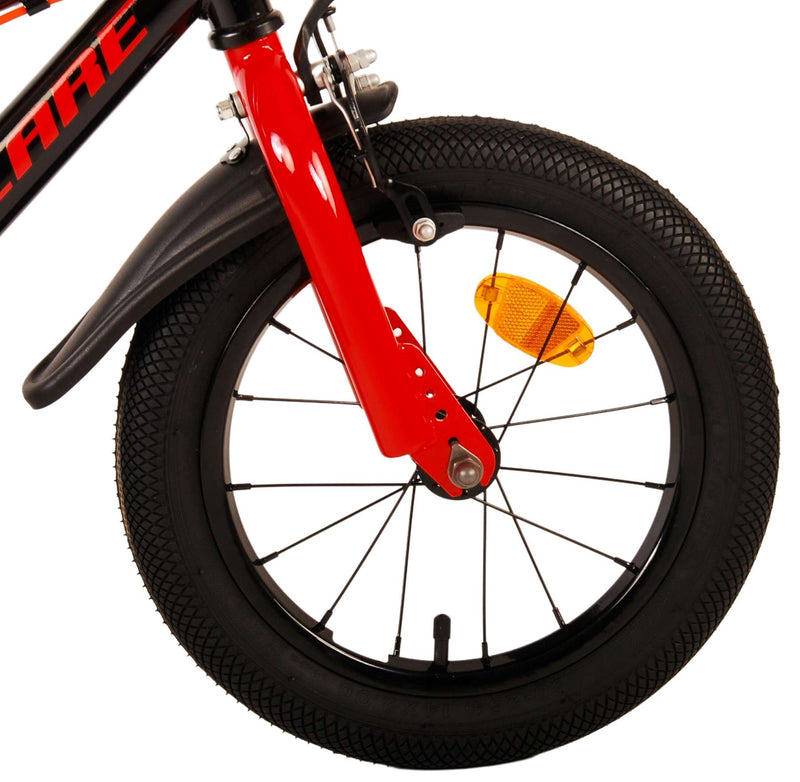 Load image into Gallery viewer, Volare Super GT Kinderfiets Jongens 14 inch Rood Twee handremmen