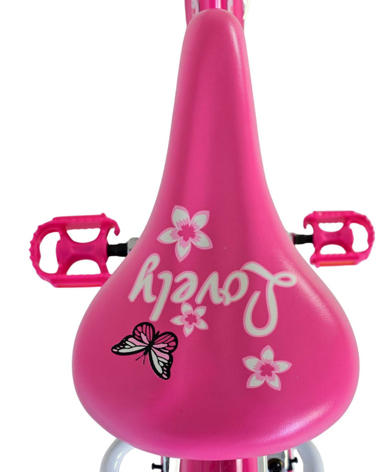 Load image into Gallery viewer, Volare lovely kinderfiets - meisjes - 24 inch - roze - twee handremmen
