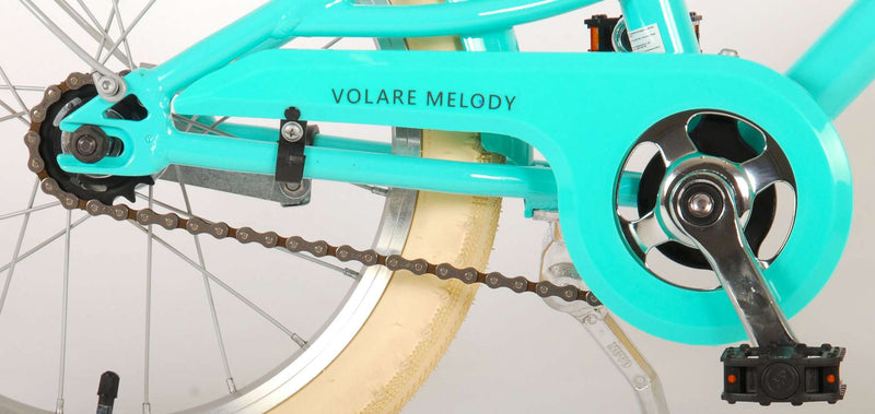 Load image into Gallery viewer, Volare Melody Kinderfiets - Meisjes - 16 inch - Turquoise - Prime Collection