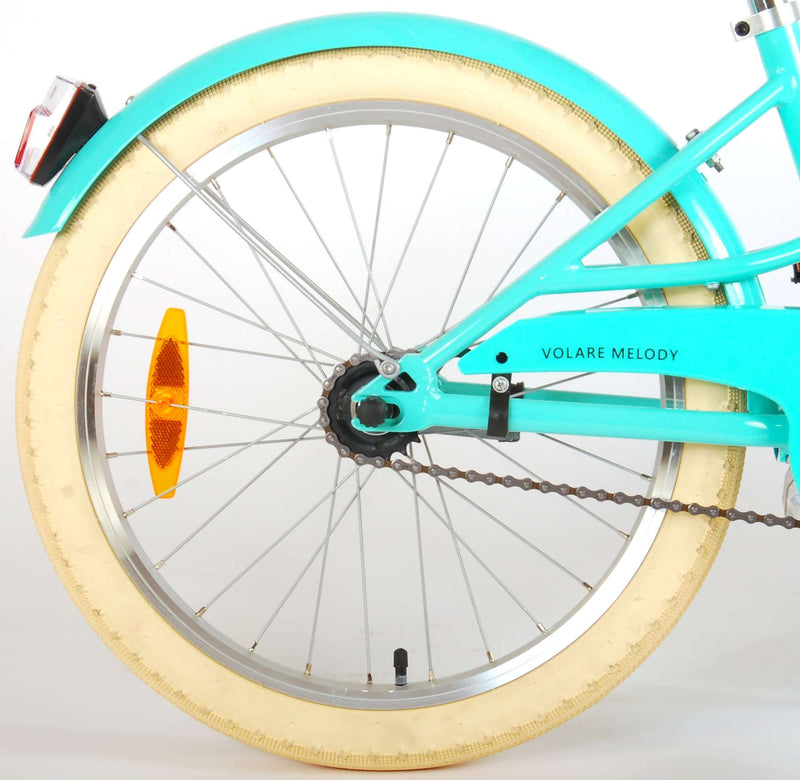 Load image into Gallery viewer, Volare Melody Kinderfiets Meisjes 20 inch Turquoise Prime Collection