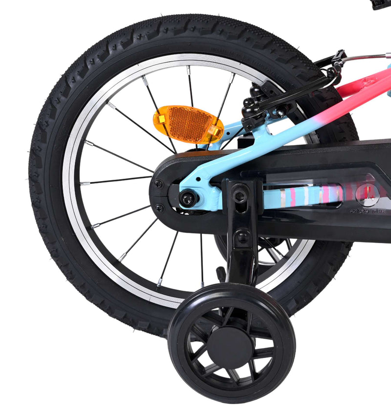 Afbeelding laden in galerijviewer, Volare milano kinderfiets - meisjes - 14 inch - roze - twee handremmen