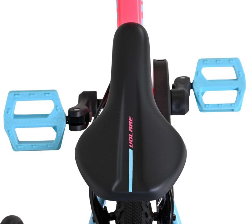 Afbeelding laden in galerijviewer, Volare milano kinderfiets - meisjes - 14 inch - roze - twee handremmen