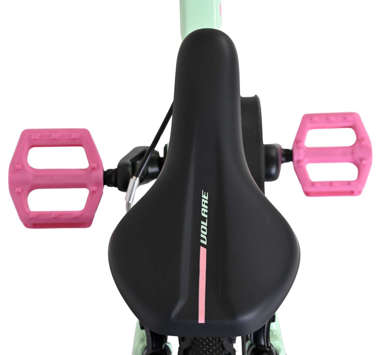 Afbeelding laden in galerijviewer, Volare milano kinderfiets - meisjes- 16 inch - mintgroen - twee handremmen