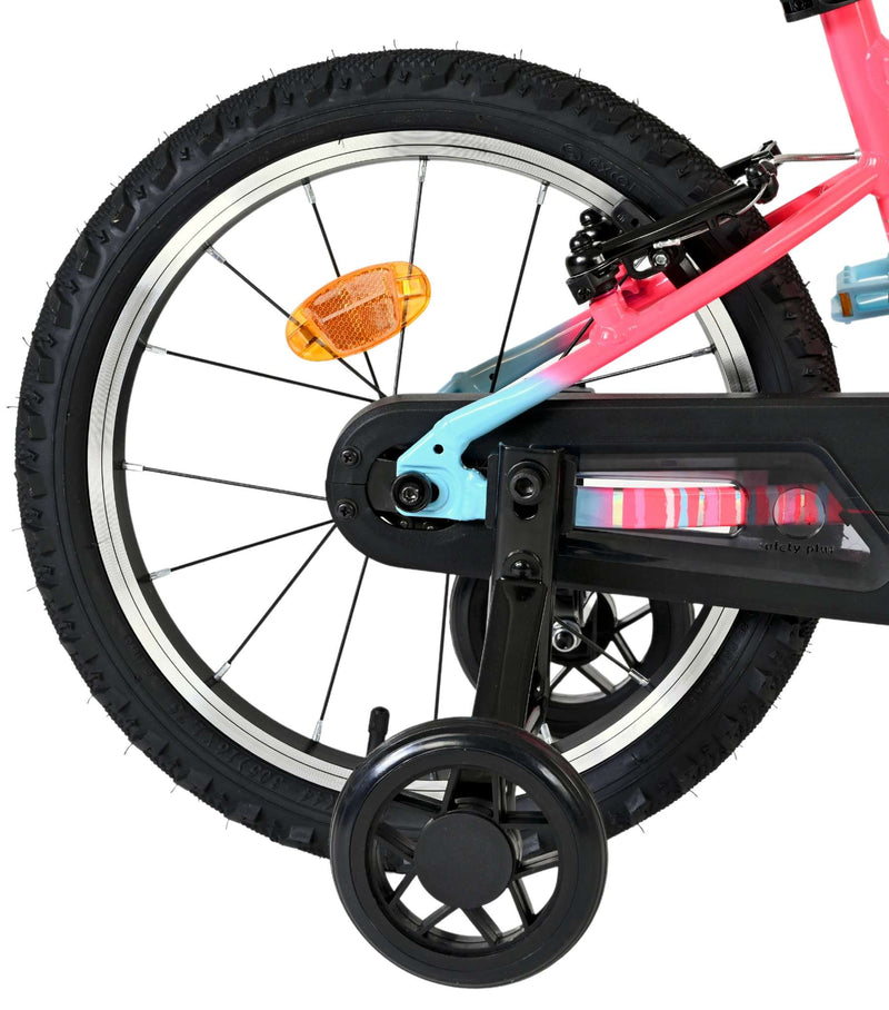 Afbeelding laden in galerijviewer, Volare milano kinderfiets - meisjes- 16 inch - roze - twee handremmen