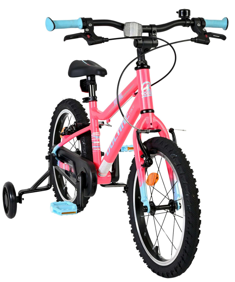 Afbeelding laden in galerijviewer, Volare milano kinderfiets - meisjes- 16 inch - roze - twee handremmen