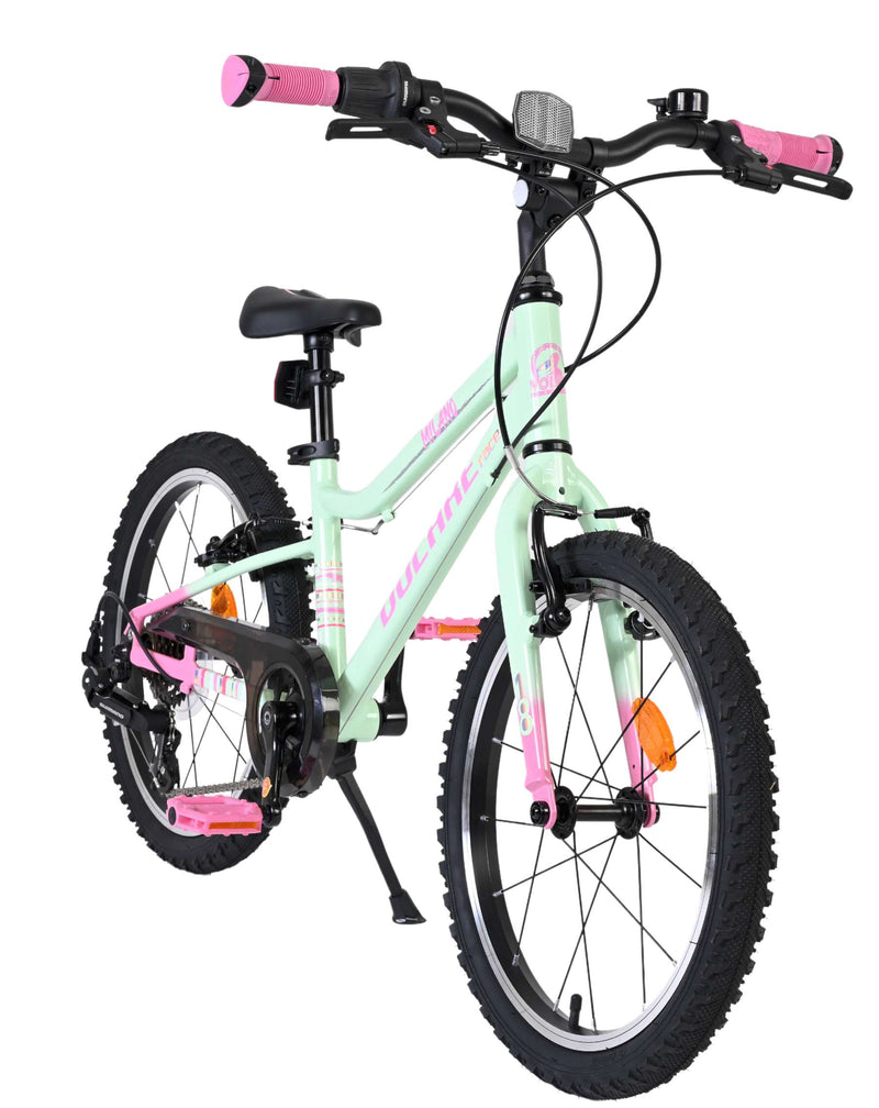 ギャラリービューアに画像をロードする, Volare milano kinderfiets - meisjes - 18 inch - mintgroen - 6 speed - twee handremmen