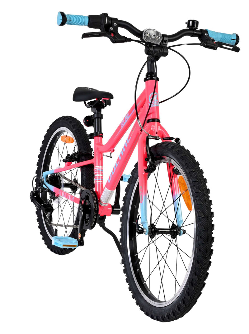 Afbeelding laden in galerijviewer, Volare milano kinderfiets - meisjes - 20 inch - roze - 6 speed - twee handremmen