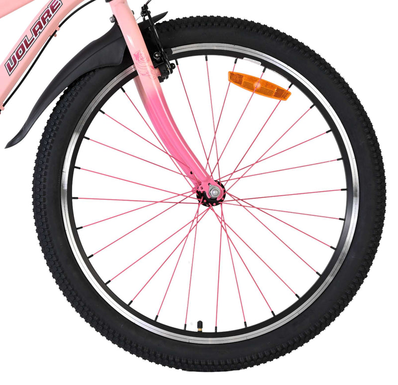 Chargez l'image dans la visionneuse de la galerie, Volare mystic kinderfiets - 24 inch - roze - nexus 3