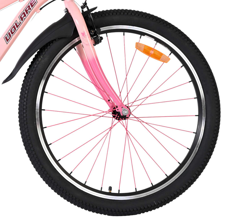 Afbeelding laden in galerijviewer, Volare mystic kinderfiets - 24 inch - roze - 7 speed